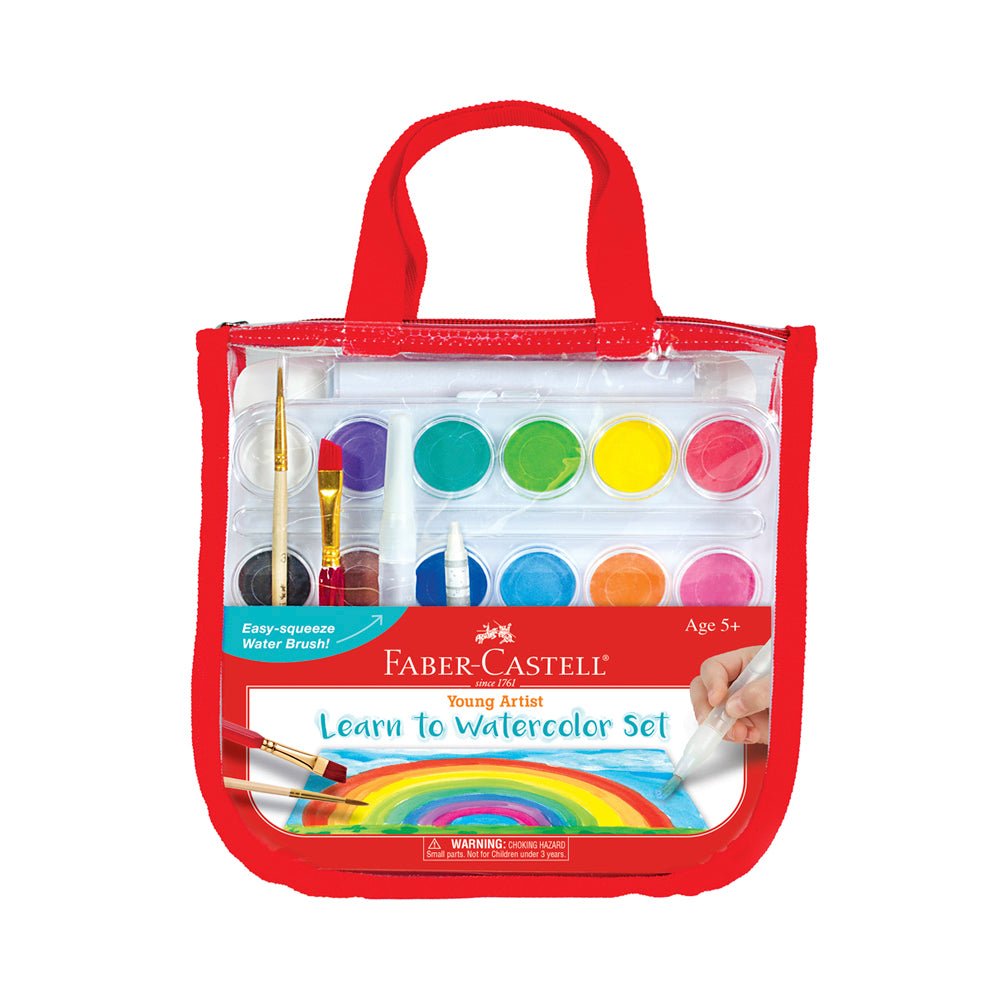 Faber-Castell Young Artist Learn to Watercolor Set
