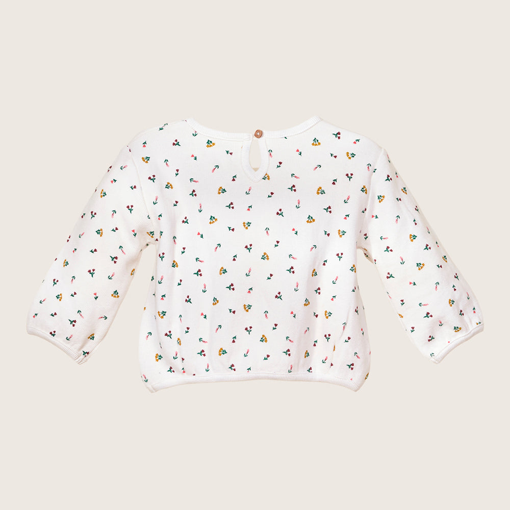 rise little earthling Crew Graphic Top - Obsidian / 0-3m - Image 3