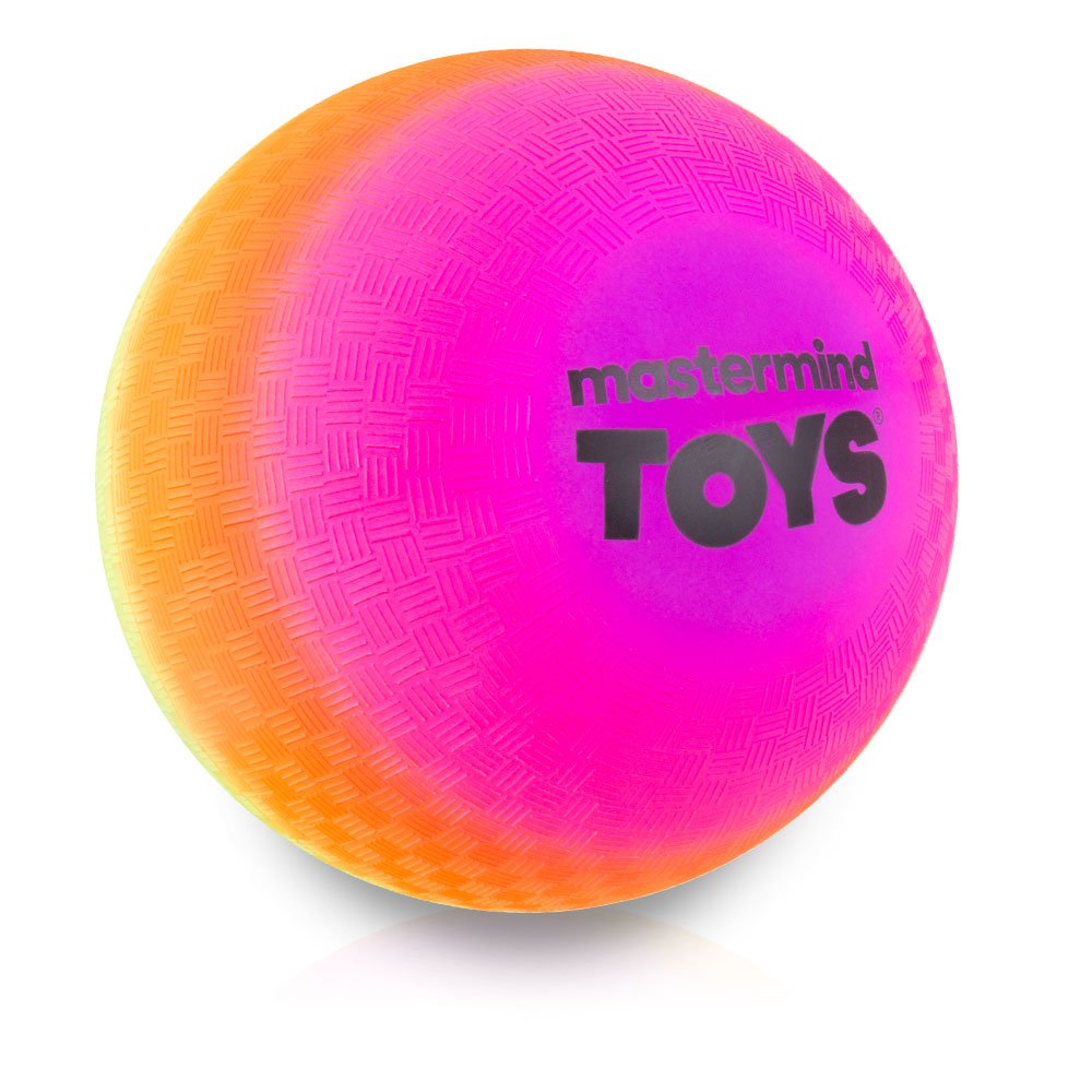 Made By Mastermind Toys Mastermind Toys 7'' Neon Rainbow Take Anywhere Playground Ball