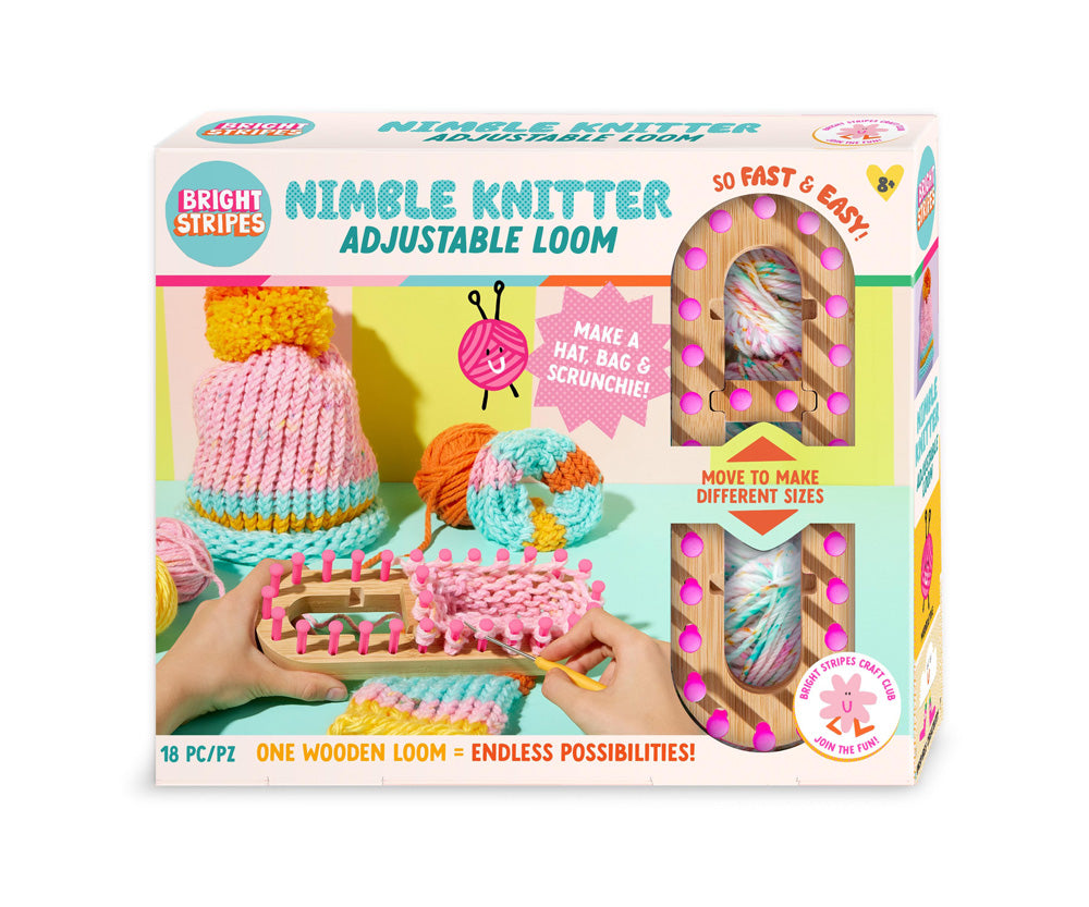 Bright Stripes Nimble Knitter - Image 4