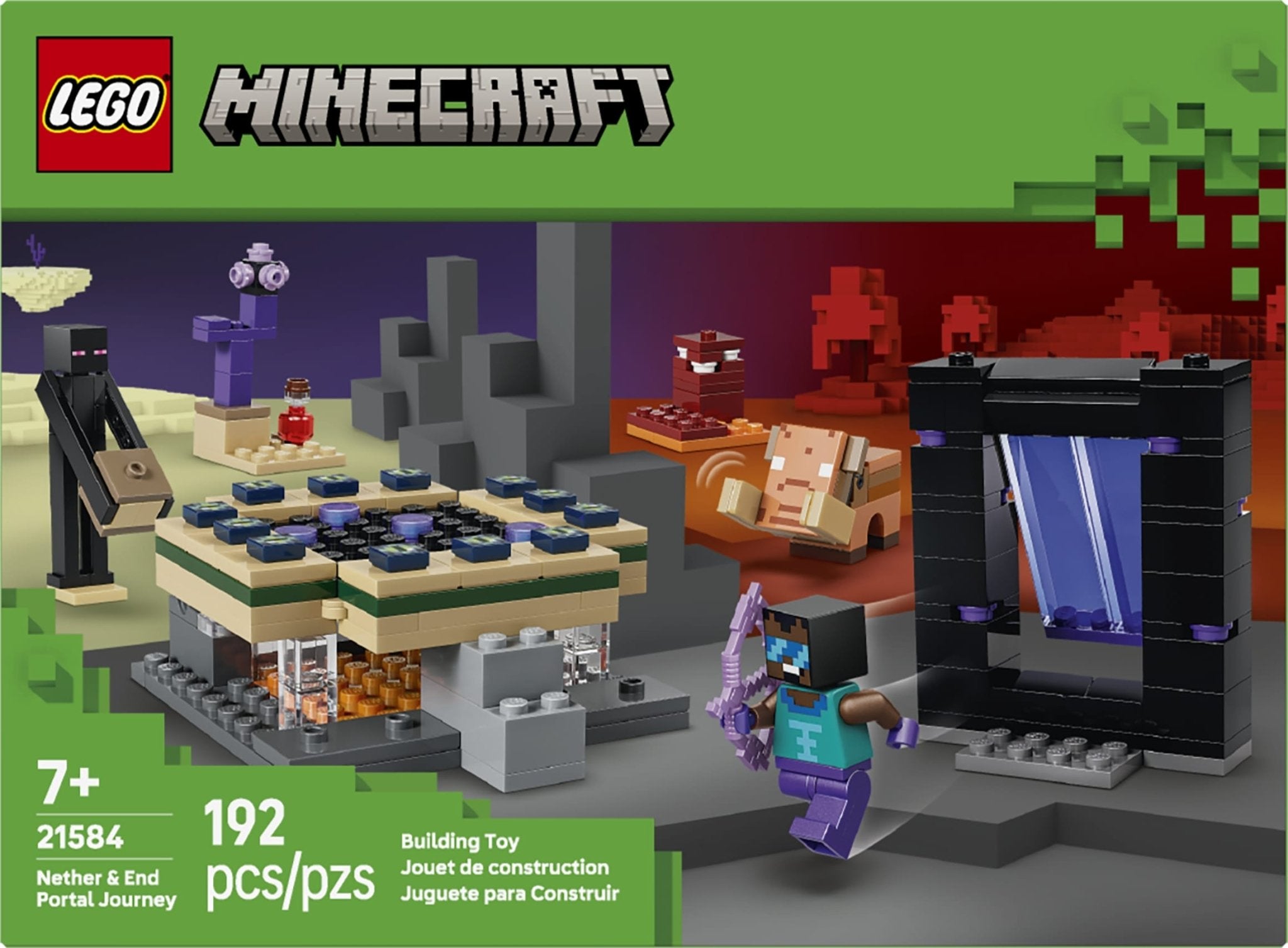 LEGO® Minecraft LEGO® Nether & End Portal Journey 21584 - Image 3