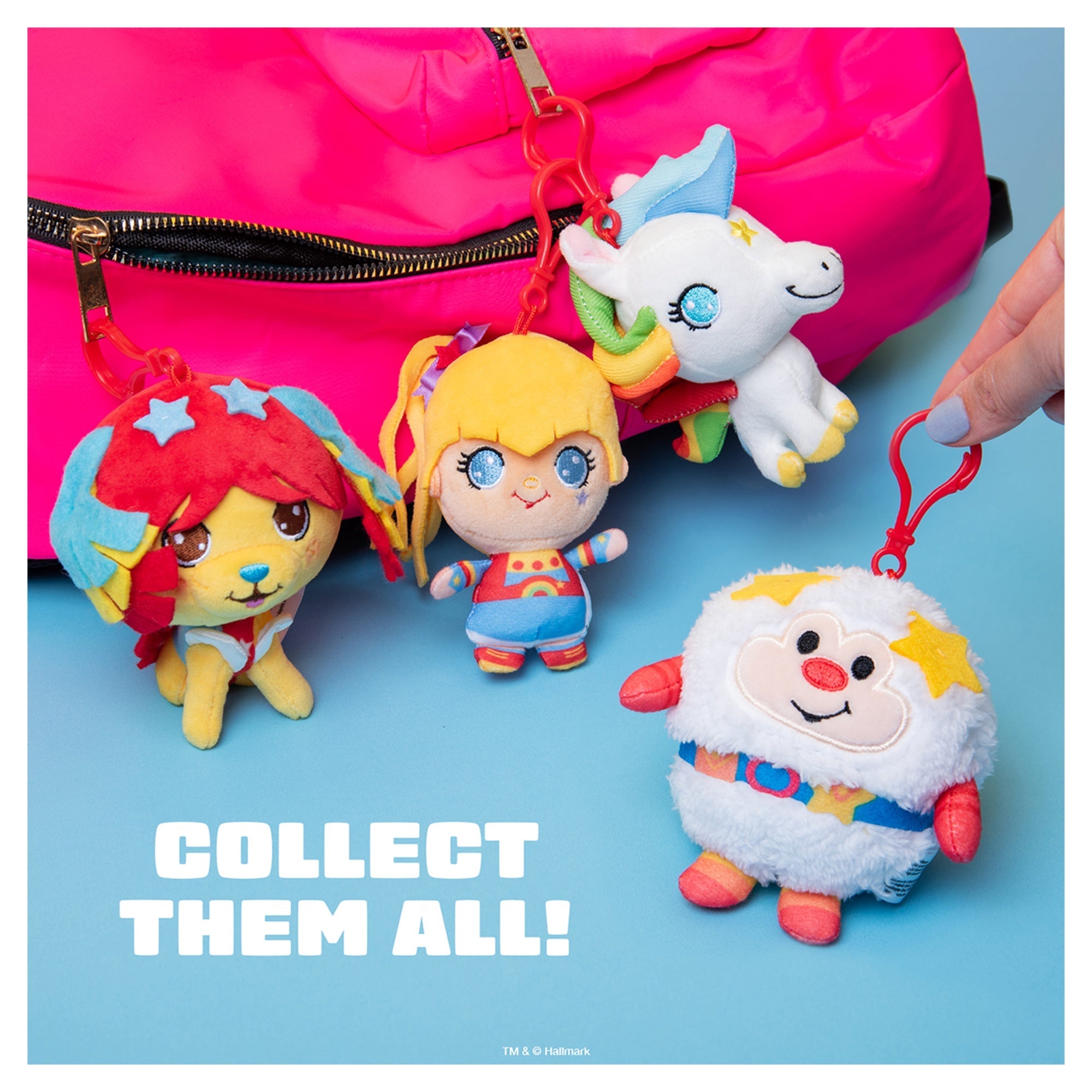 Rainbow Brite Value Plush Backpack Clip - Rainbow Brite - Image 2