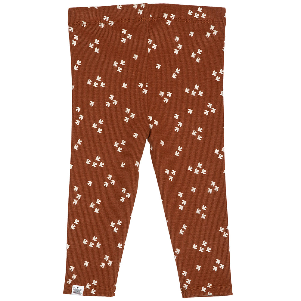 rise little earthling Pocket Leggings Andorra Birds 0-3m - Andorra Birds / 3-6m - Image 2