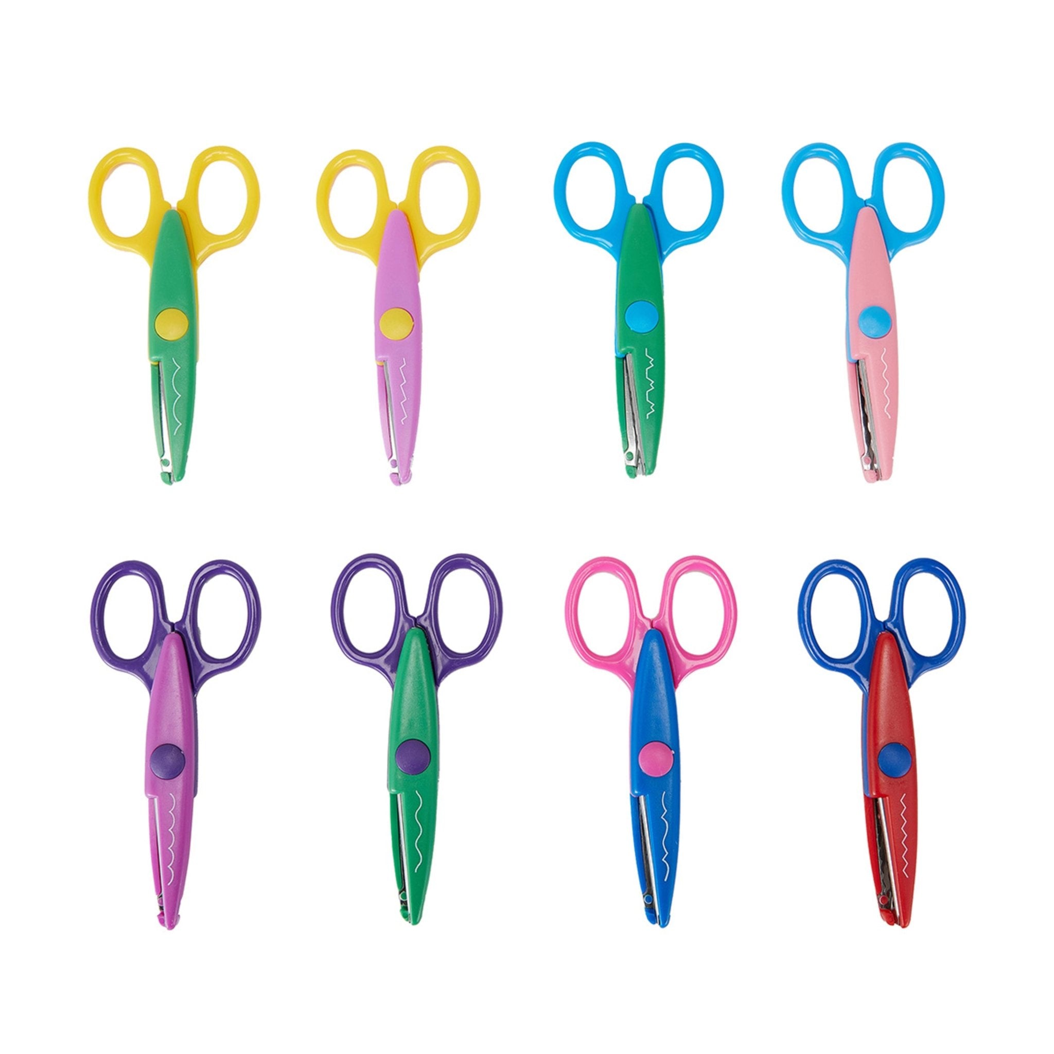 Made By Mastermind Toys Mastermind Toys Unique Shaped Scissors Set Of 8