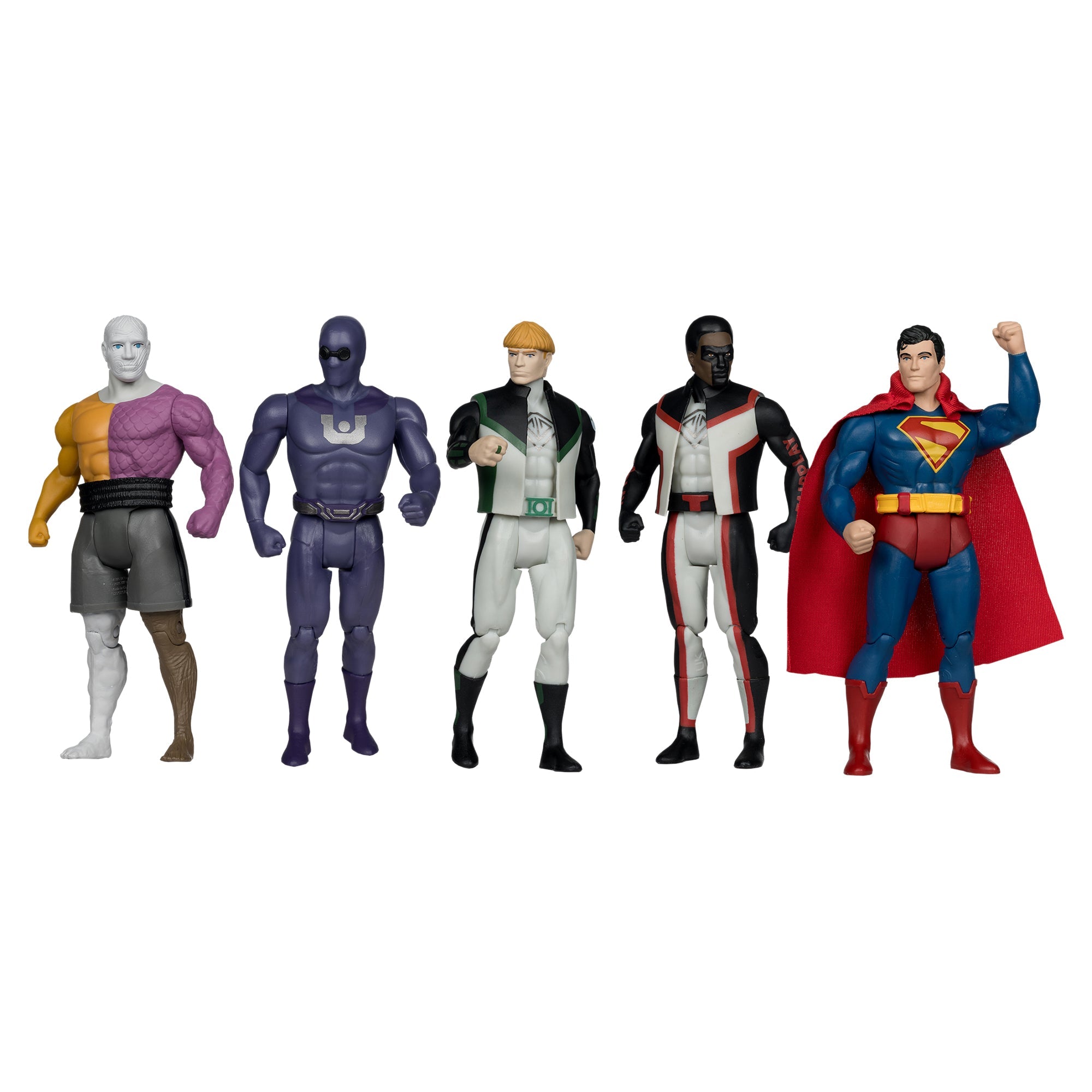 DC Direct - Super Powers Multipack - Superman Movie Figure 5 Pack Bundle (Gold Label) - Image 2