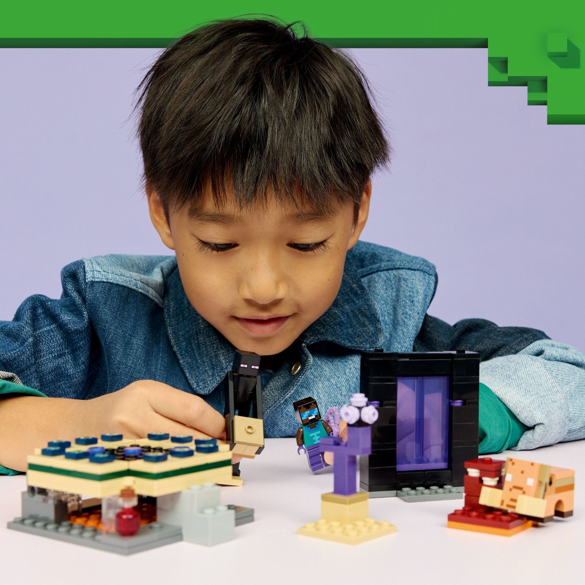 LEGO® Minecraft LEGO® Nether & End Portal Journey 21584 - Image 6