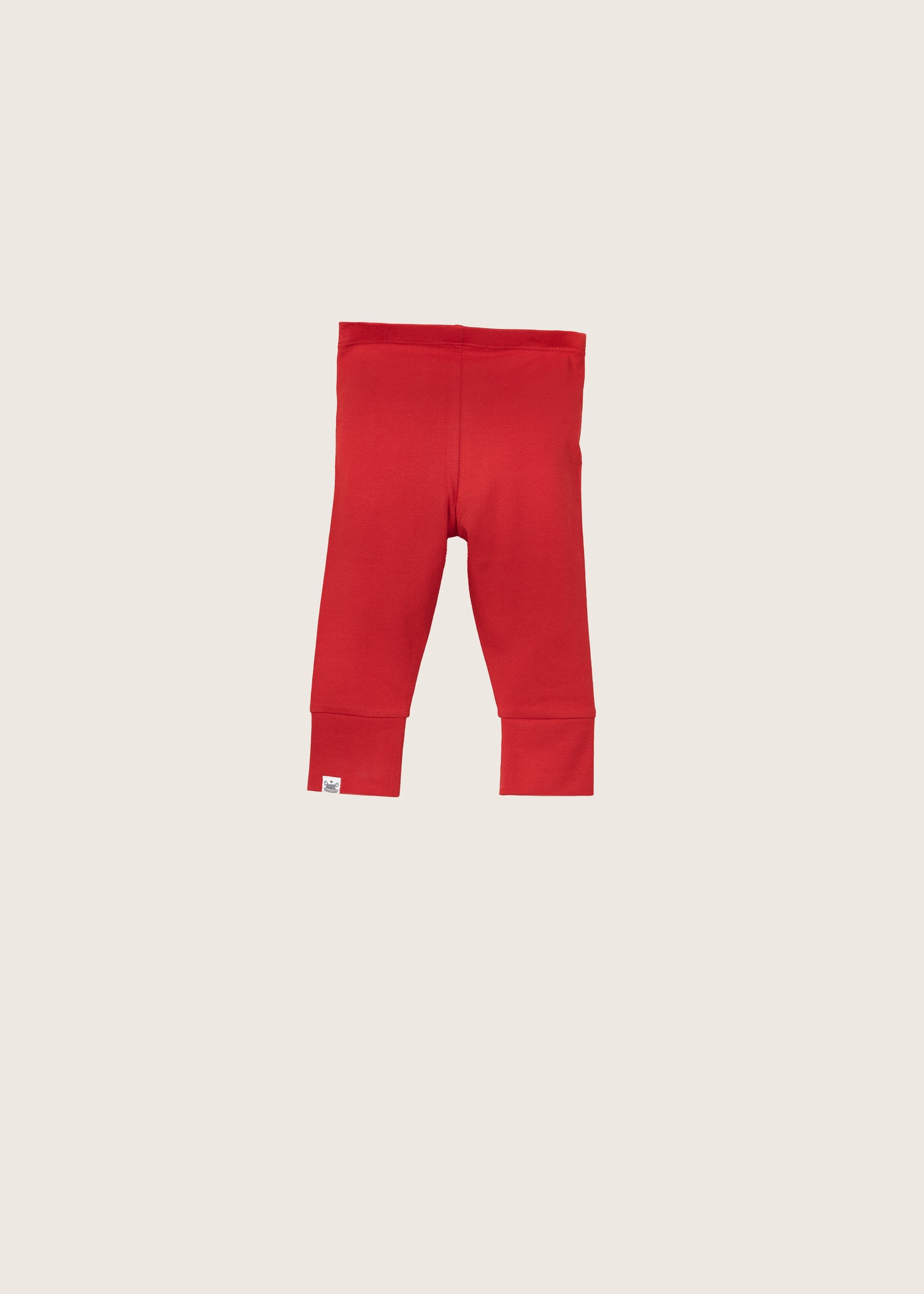 rise little earthling Cuffed Legging BGHKB07 - Red / 0-3m - Image 5