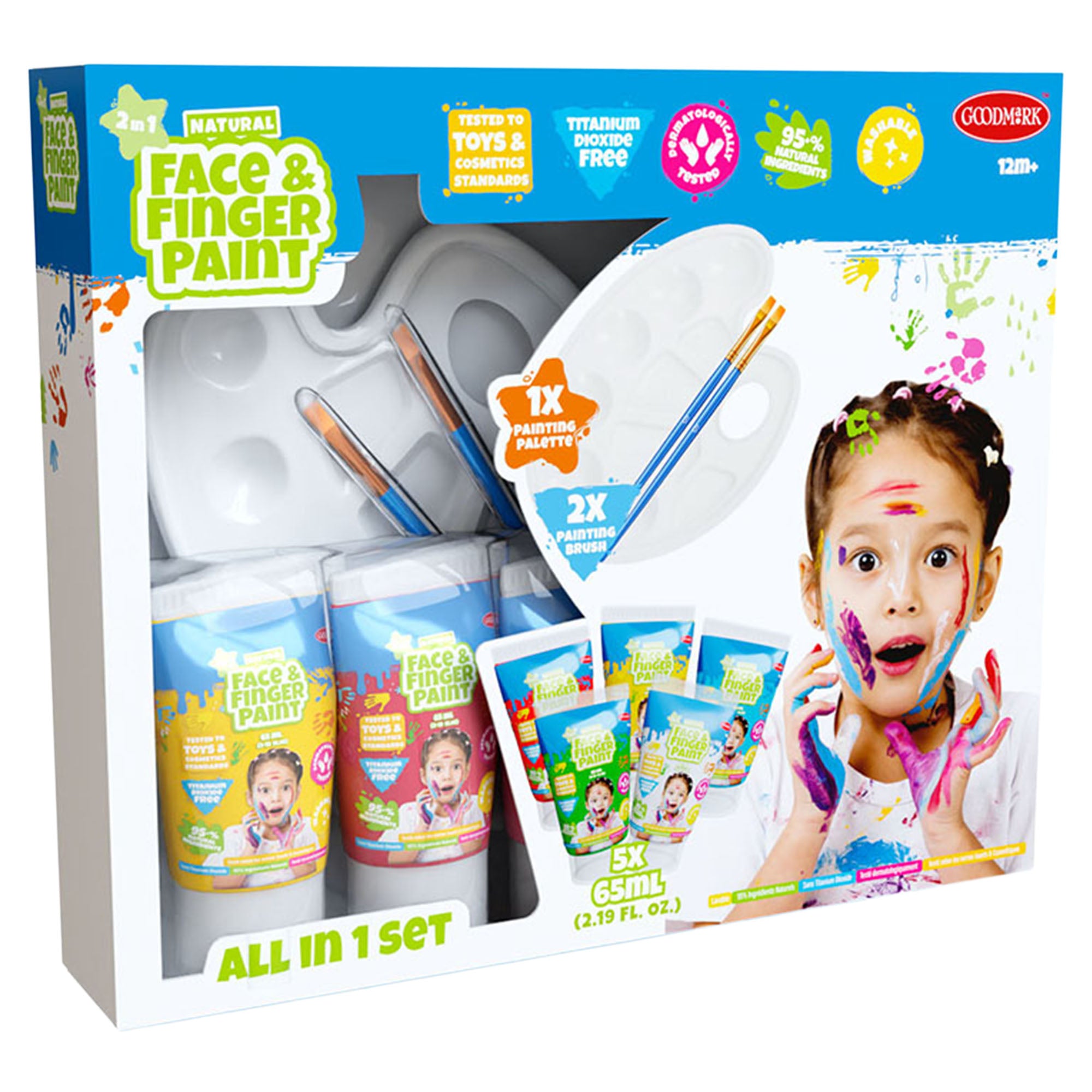 Natural Face & Fingerpaint - All in One Set - Image 9