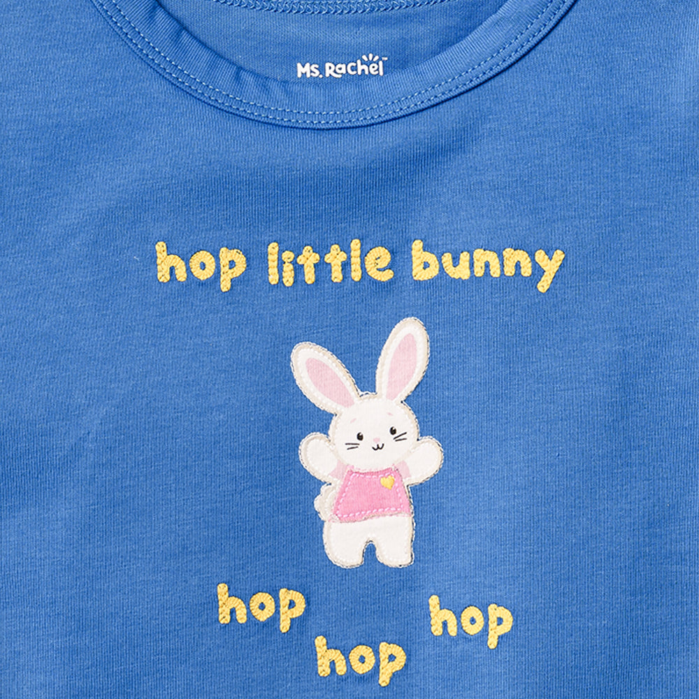 Ms.Rachel Long Sleeve Tees - Dark Blue / 2-3y - Image 3