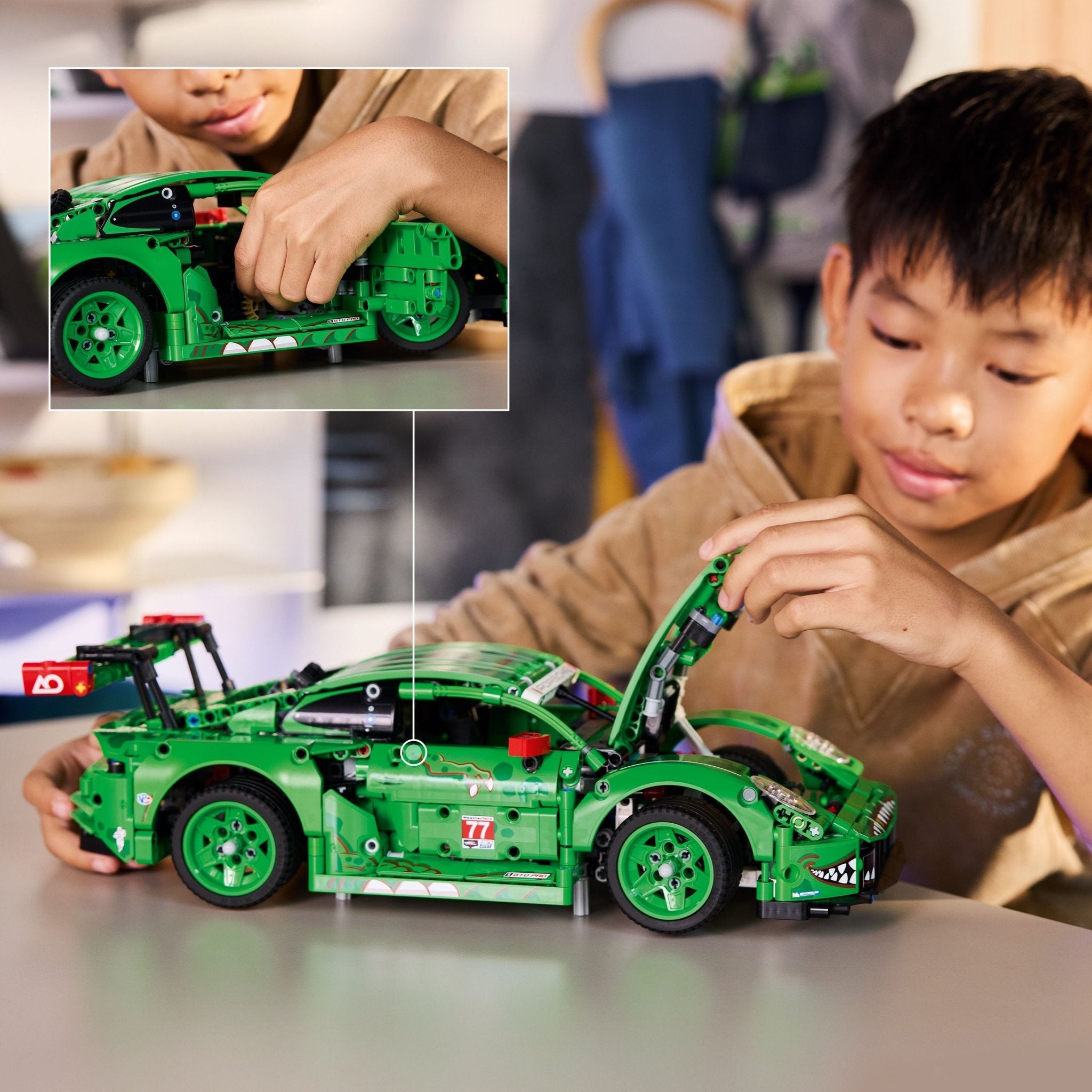 LEGO® Technic LEGO® Porsche 911 GT3 R REXY AO Racing Car 42224 - Image 5
