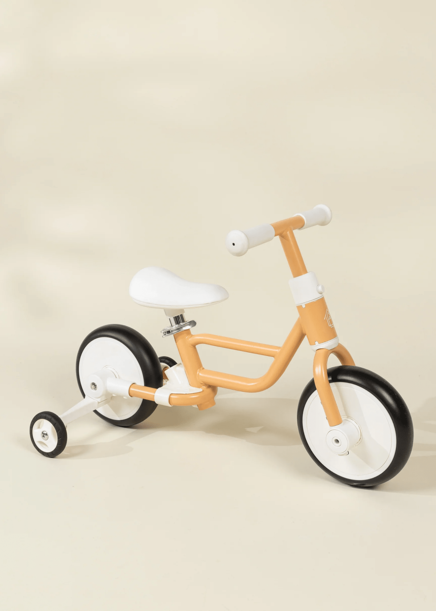 Coco Village 4-in-1 Tricycle with Push Handle & Training Wheels - Grapefruit - Image 2