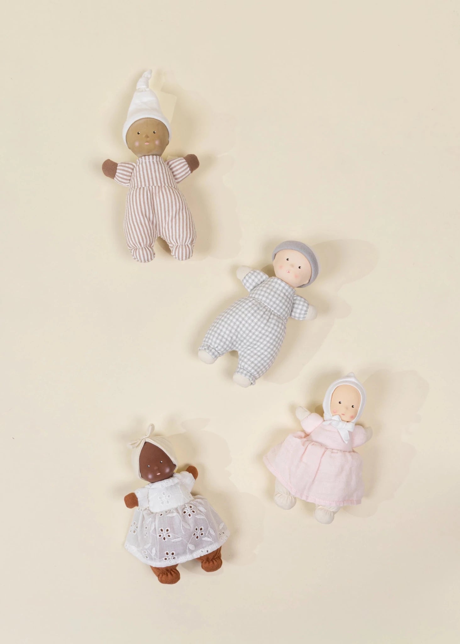 Coco Village Coco Mini - Poppy- Natural Rubber Baby Play Doll - Image 5