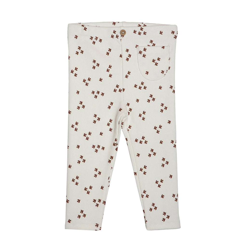 rise little earthling Pocket Leggings Andorra Birds 0-3m - Andorra Birds / 3-6m - Image 3