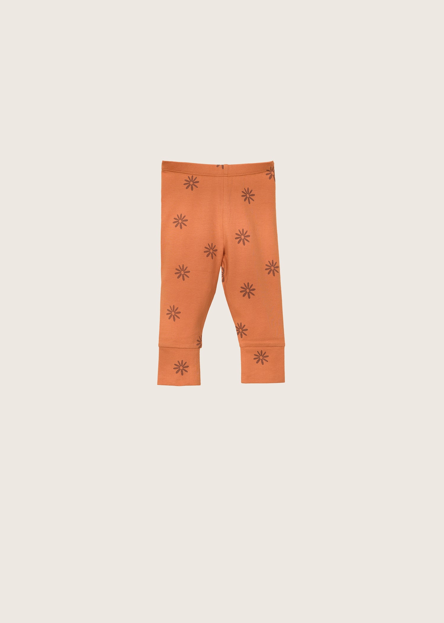 rise little earthling Cuffed Legging BGHKB07 - Red / 0-3m - Image 3