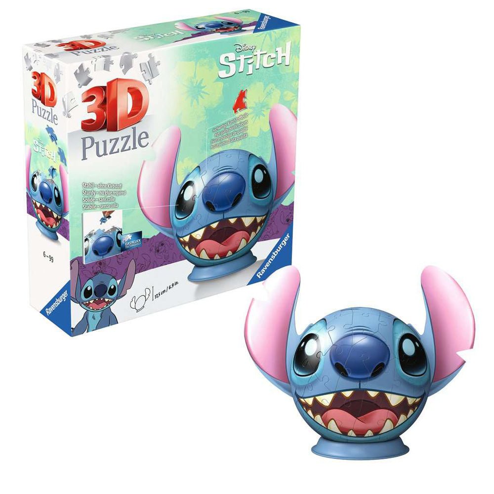 Ravensburger Stitch 72 pc Head w/Ears 3D Puzzle - Image 2