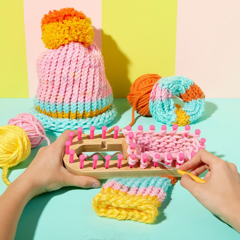 Bright Stripes Nimble Knitter - Image 2