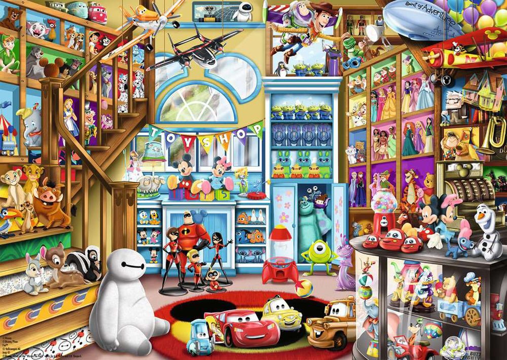 Ravensburger Disney & Pixar Toy Store 1000 pc Puzzle - Image 2
