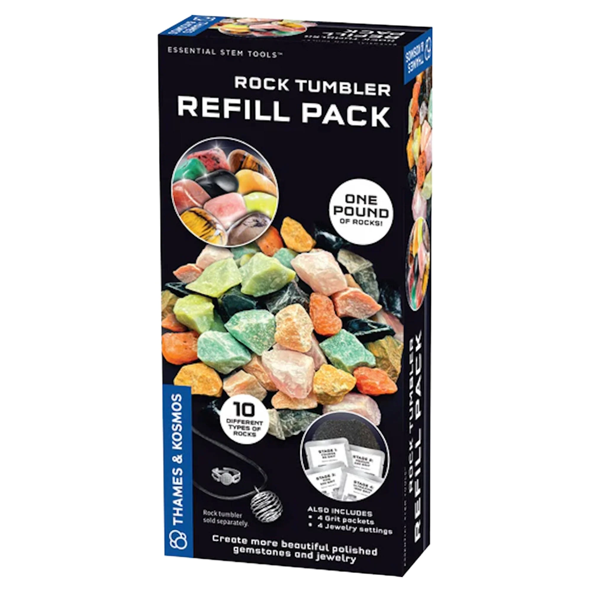 The Thames & Kosmos Rock Tumbler Refill Pack