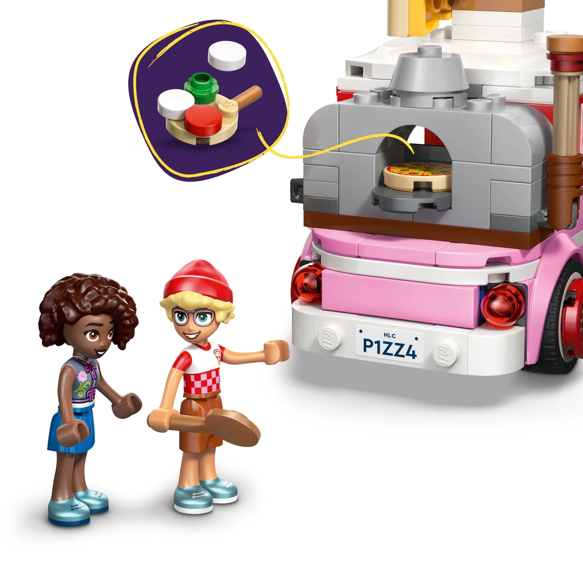 LEGO® Friends Pizza Truck Building Toy 42694 - Image 5