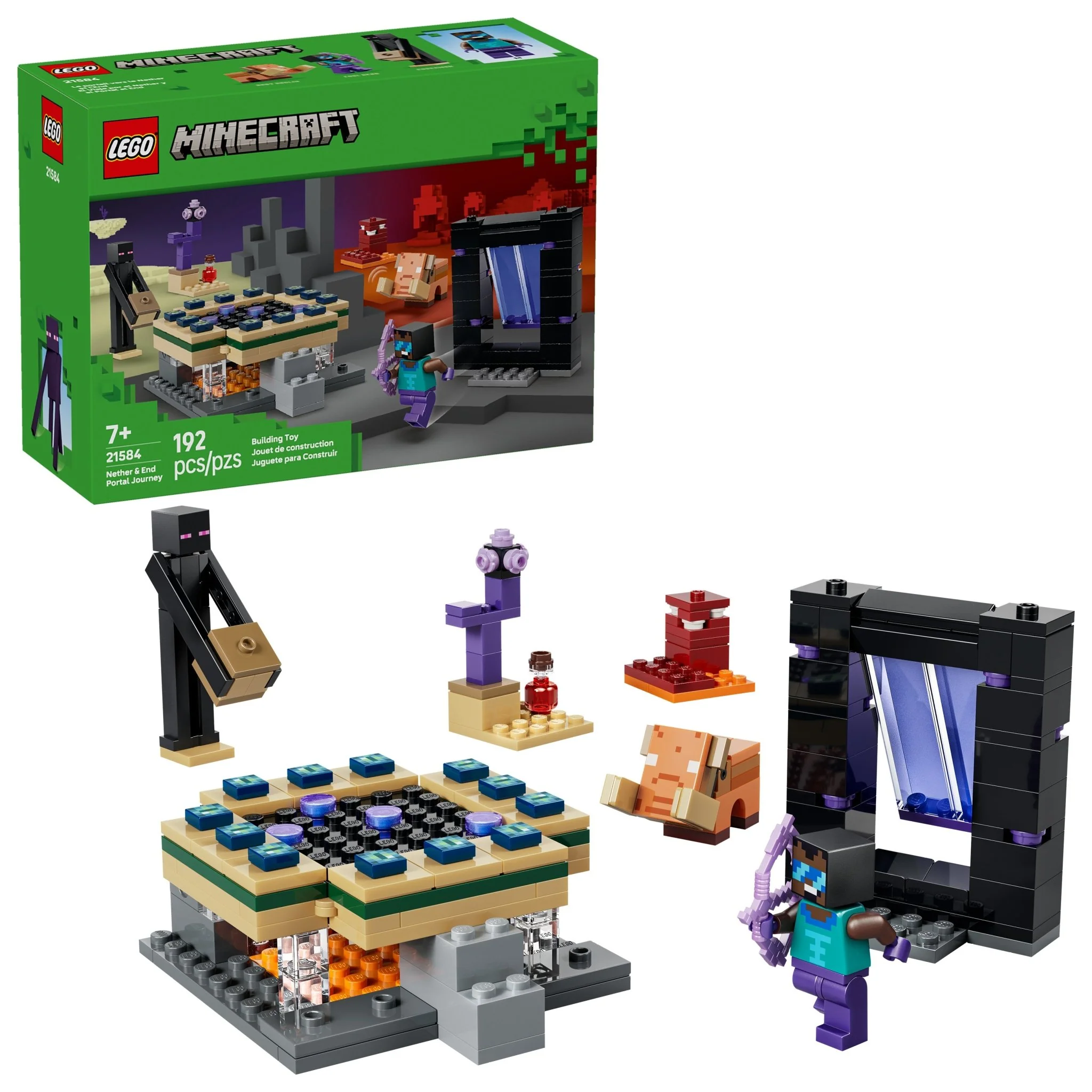 LEGO® Minecraft LEGO® Nether & End Portal Journey 21584
