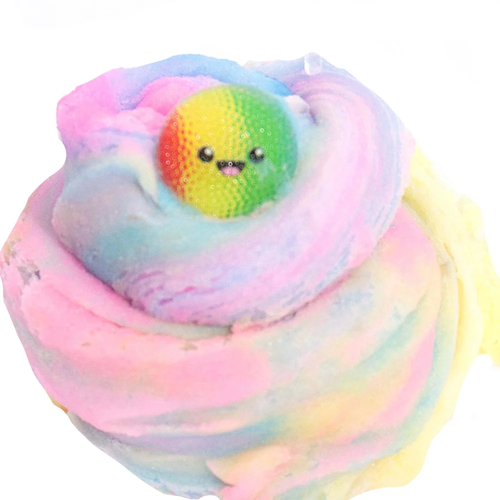 Slimygloop Jar Rainbow Snow Cone Icy Slime - Image 9