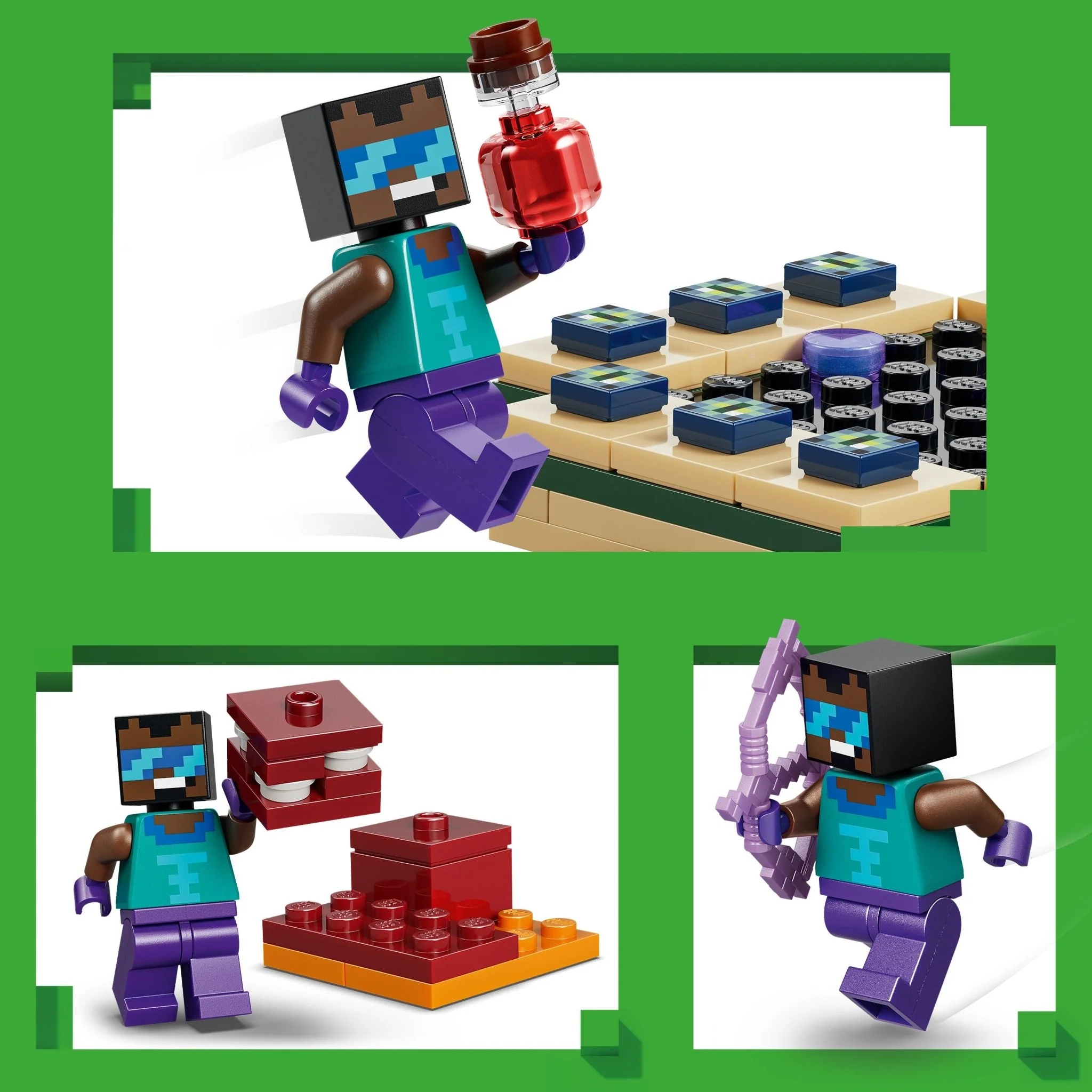LEGO® Minecraft LEGO® Nether & End Portal Journey 21584 - Image 4